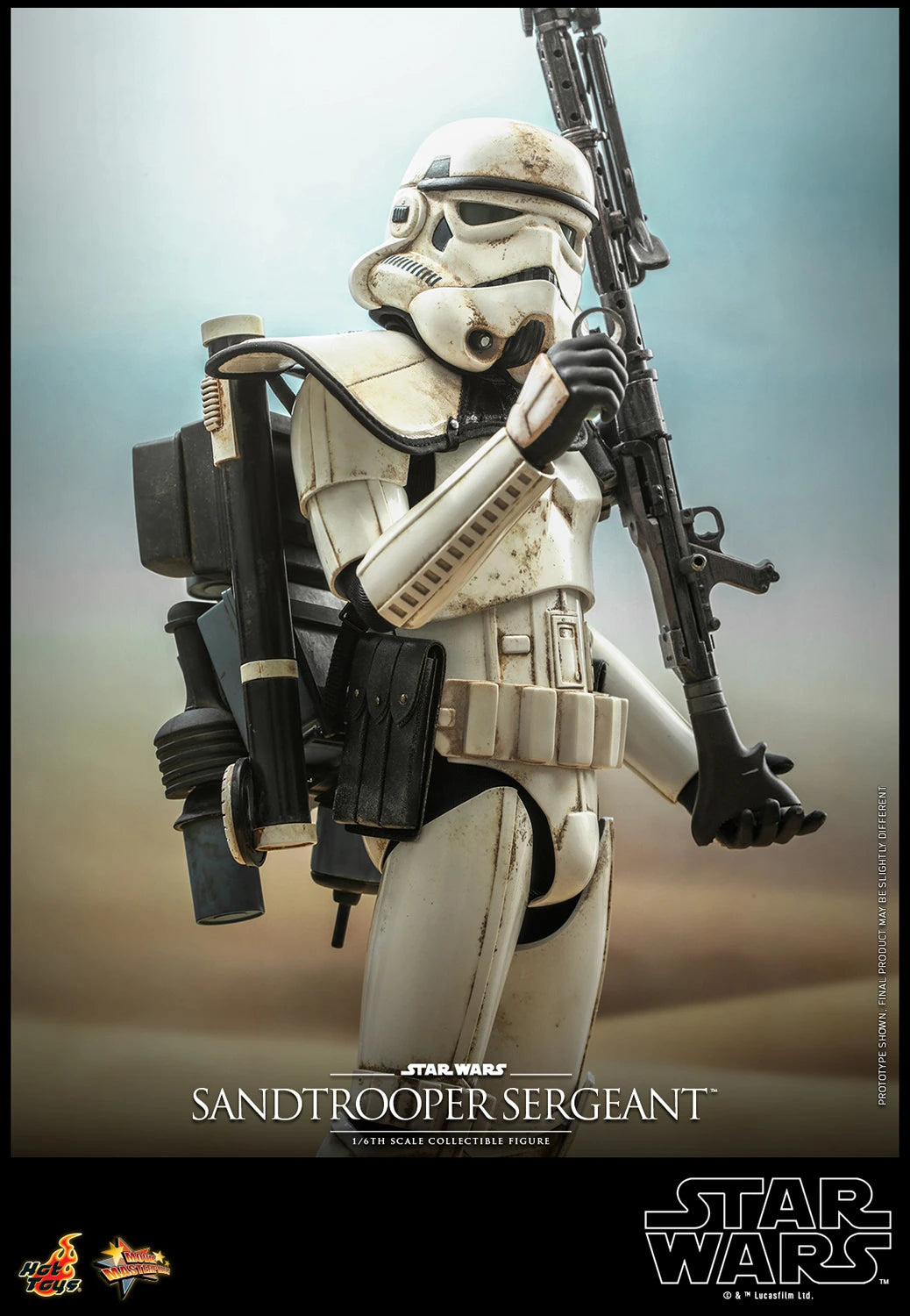 Hot Toys 1/6th Scale Star Wars A New Hope Sandtrooper Sergeant Collectible Figure