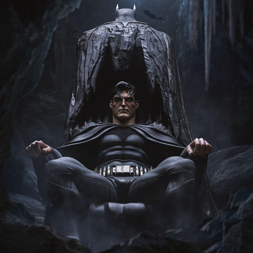 Iron Studios Limited Edition 1/4 Scale Collectible Statue of DC Comics Legacy Replica Batman and Bruce Wayne