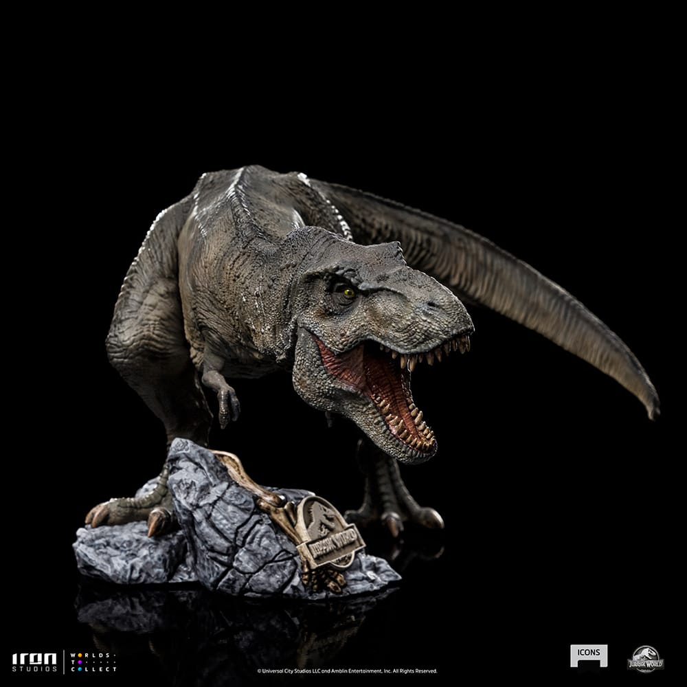 Iron Studios Collectible Jurassic World Icons Series Statue - Tyrannosaurus Rex
