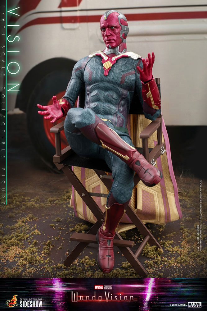 Hot Toys 1/6 Scale Marvel WandaVision Vision Collectible Figure