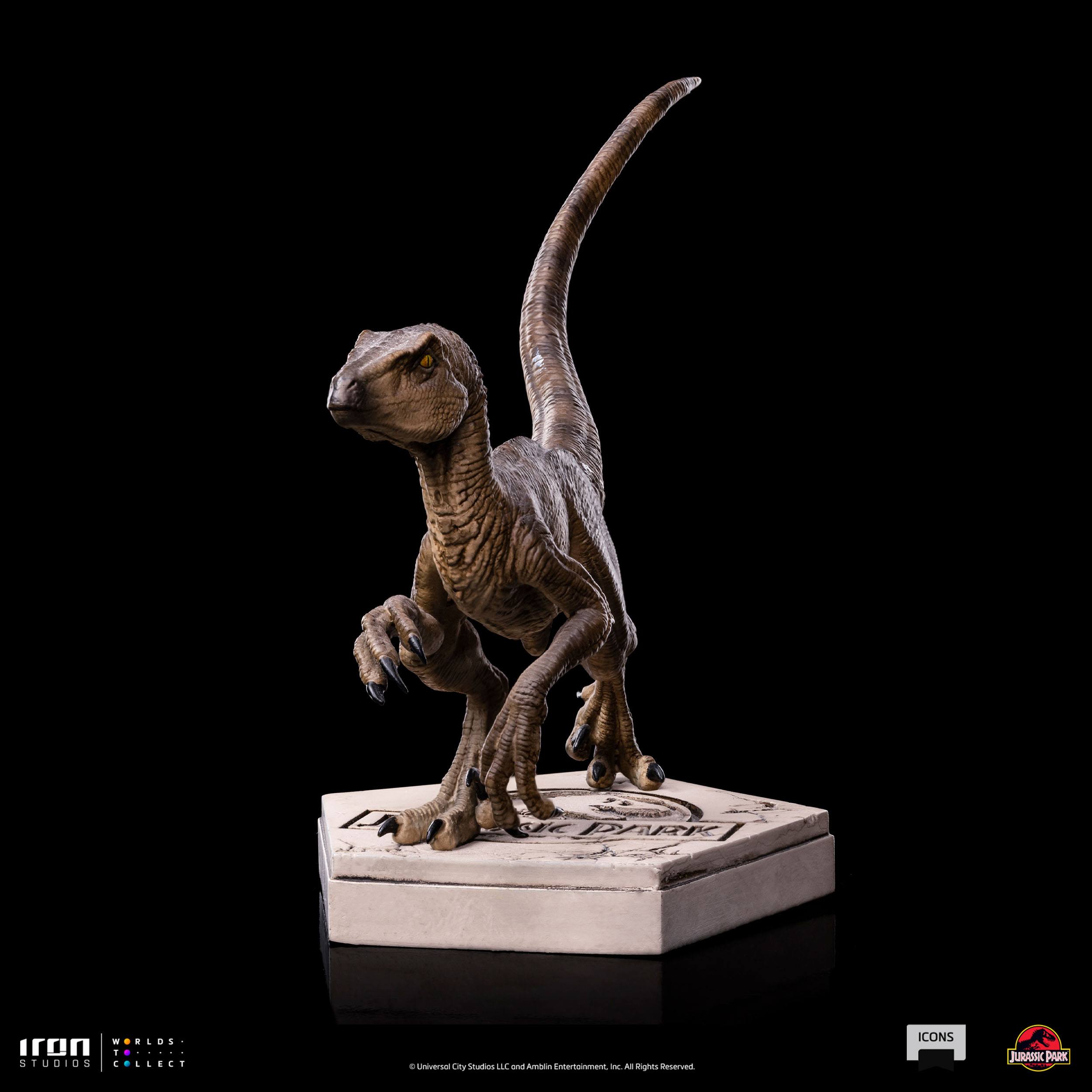 Iron Studios Stylized Jurassic World Velociraptor (B) Icon Statue