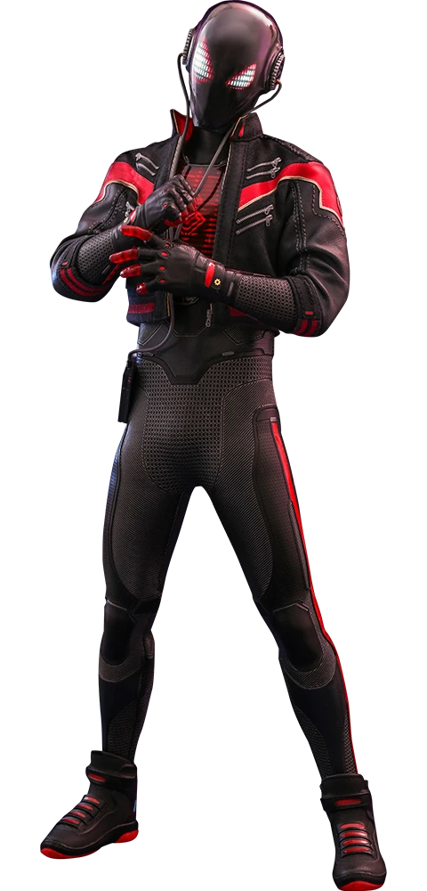 Hot Toys Collectible 1/6th Scale Action Figure of Miles Morales in 2020 Suit from Spider-Man Into the Spider-Verse