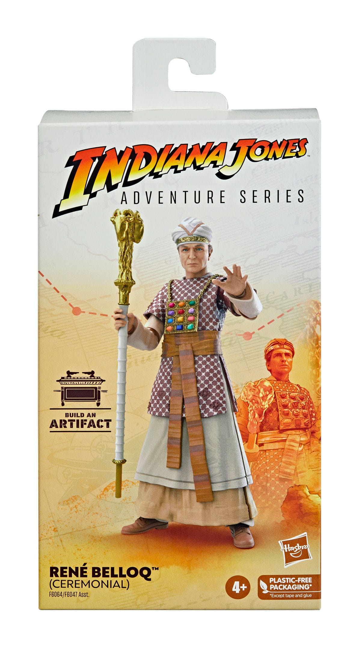 Indiana Jones Adventure Series 6-Inch Ceremonial René Belloq Action Figure