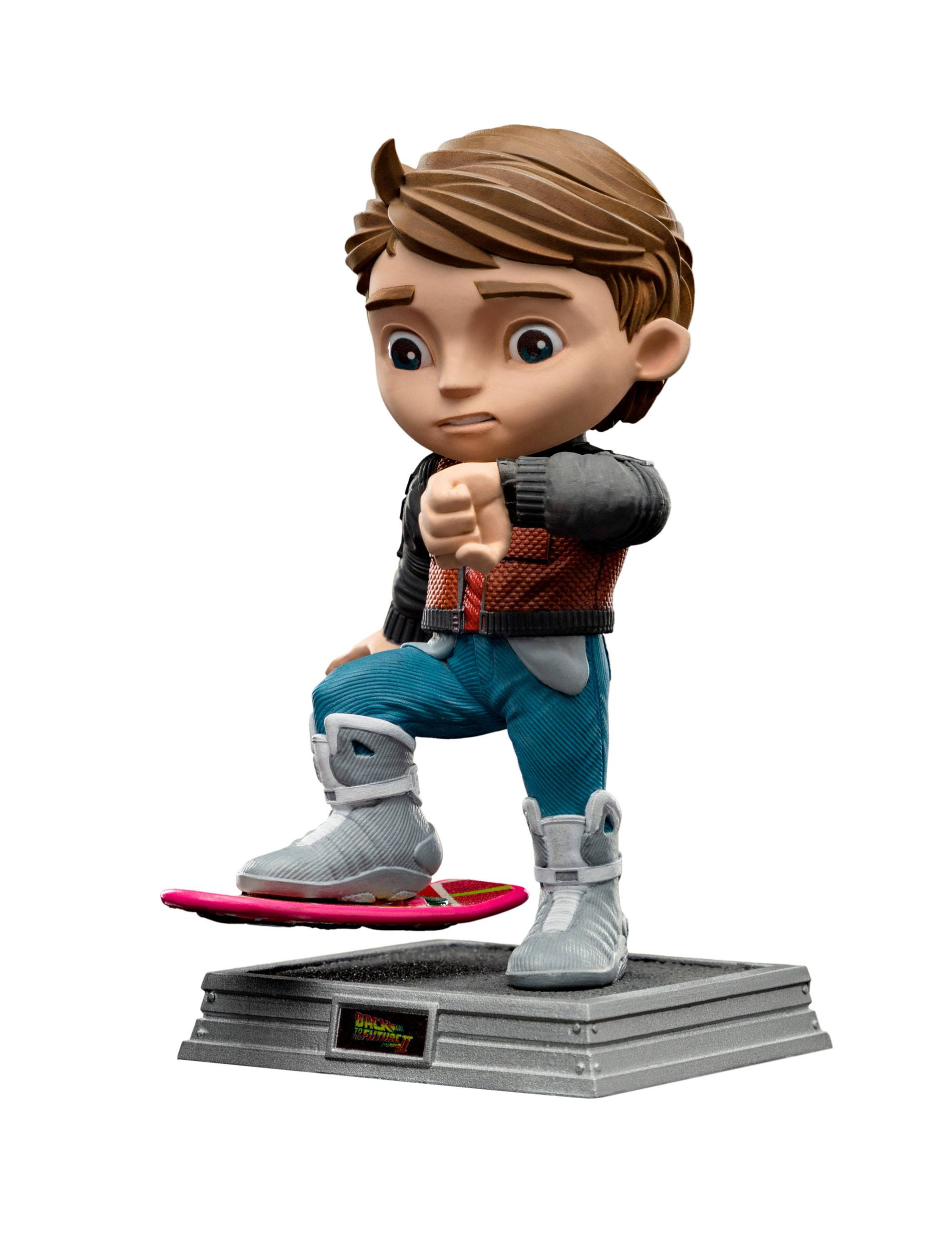 Iron Studios Collectible Back to the Future II Mini Co. PVC Action Figure of Marty McFly