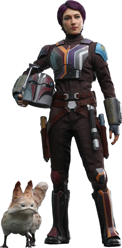 Hot Toys 1/6th Scale Collectible Figure of Sabine Wren from Star Wars Ahsoka Series