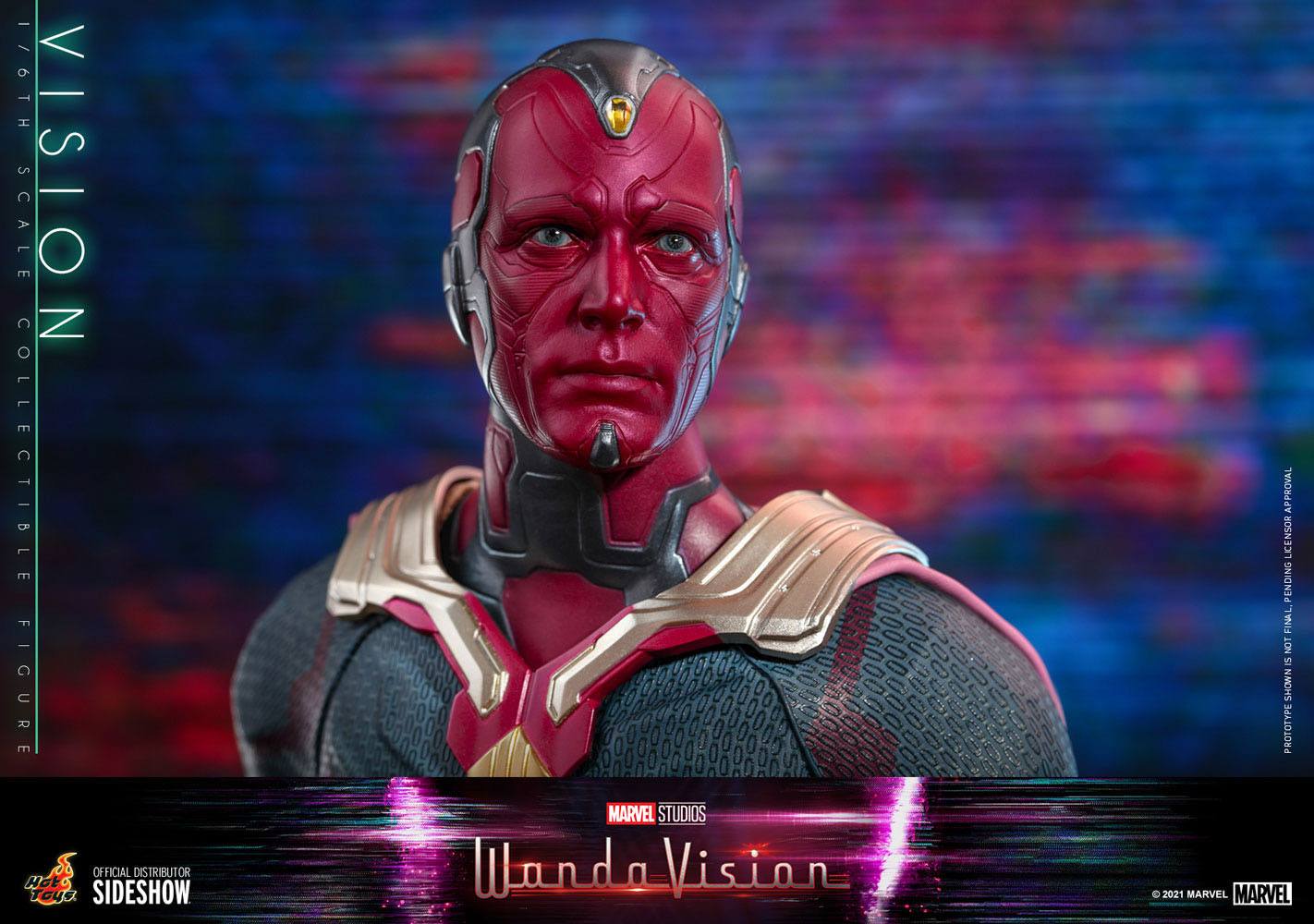 Hot Toys 1/6 Scale Marvel WandaVision Vision Collectible Figure