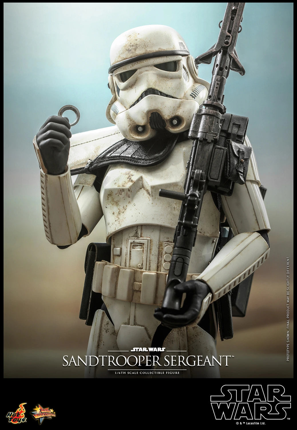 Hot Toys 1/6th Scale Star Wars A New Hope Sandtrooper Sergeant Collectible Figure