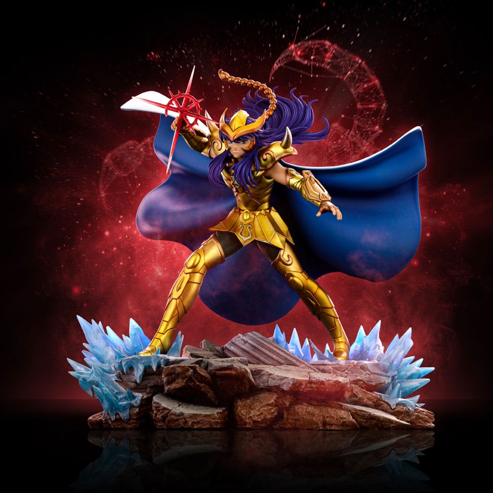 Iron Studios 1/10 Art Scale Limited Edition Saint Seiya Scorpio Milo Statue