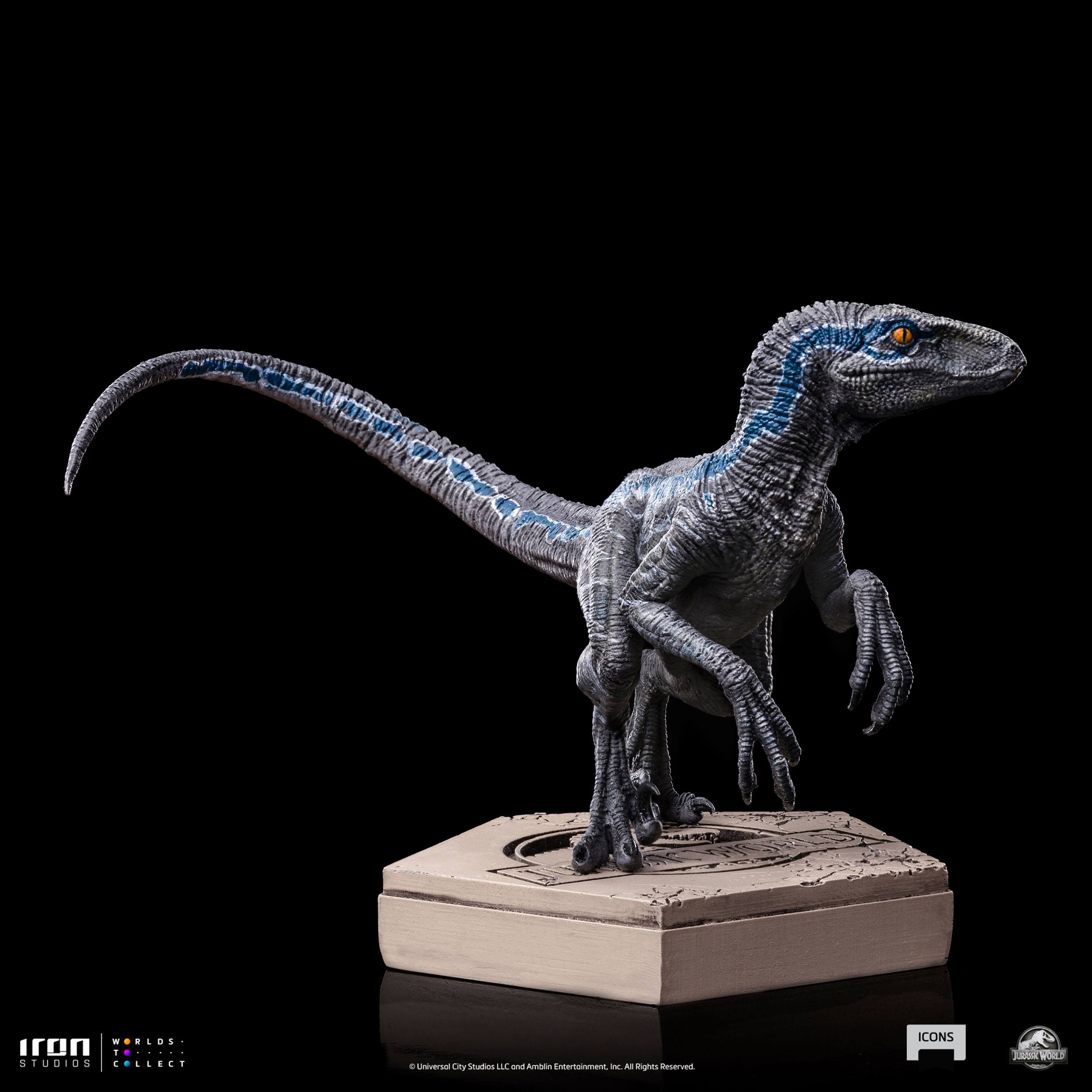 Iron Studios Jurassic World Velociraptor Blue (B) Collectible Statue