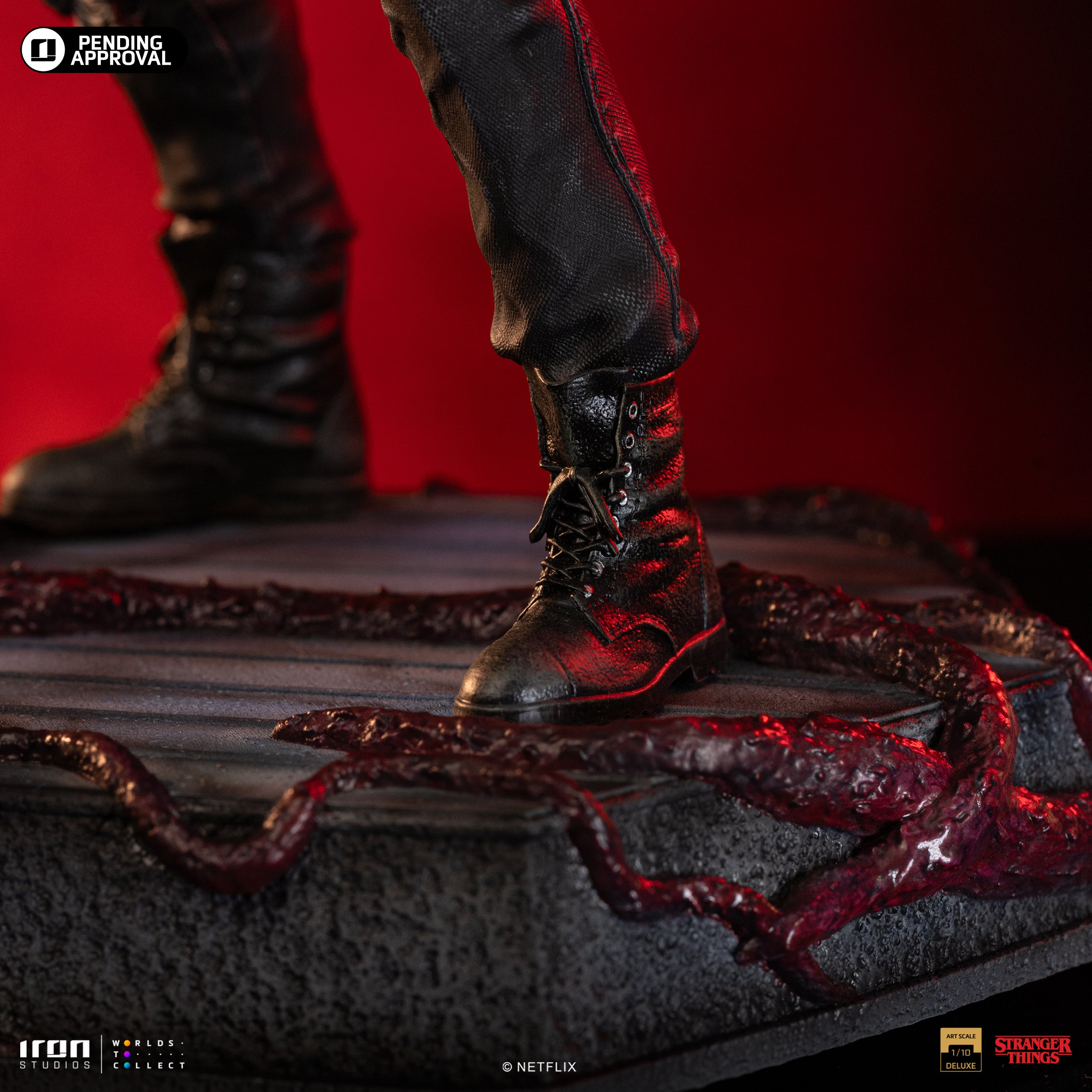 Iron Studios 1/10 Scale Limited Edition Deluxe Stranger Things Eddie Munson Statue