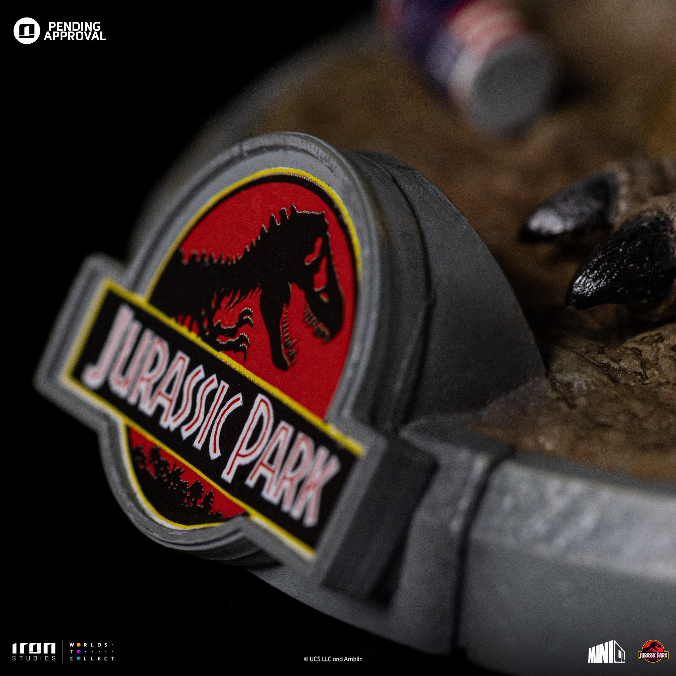 Iron Studios Limited Edition Jurassic Park Miniature Collectible (MiniCo) Dilophosaurus Figure: Pre-Order for Pending Release Estimated in Q4