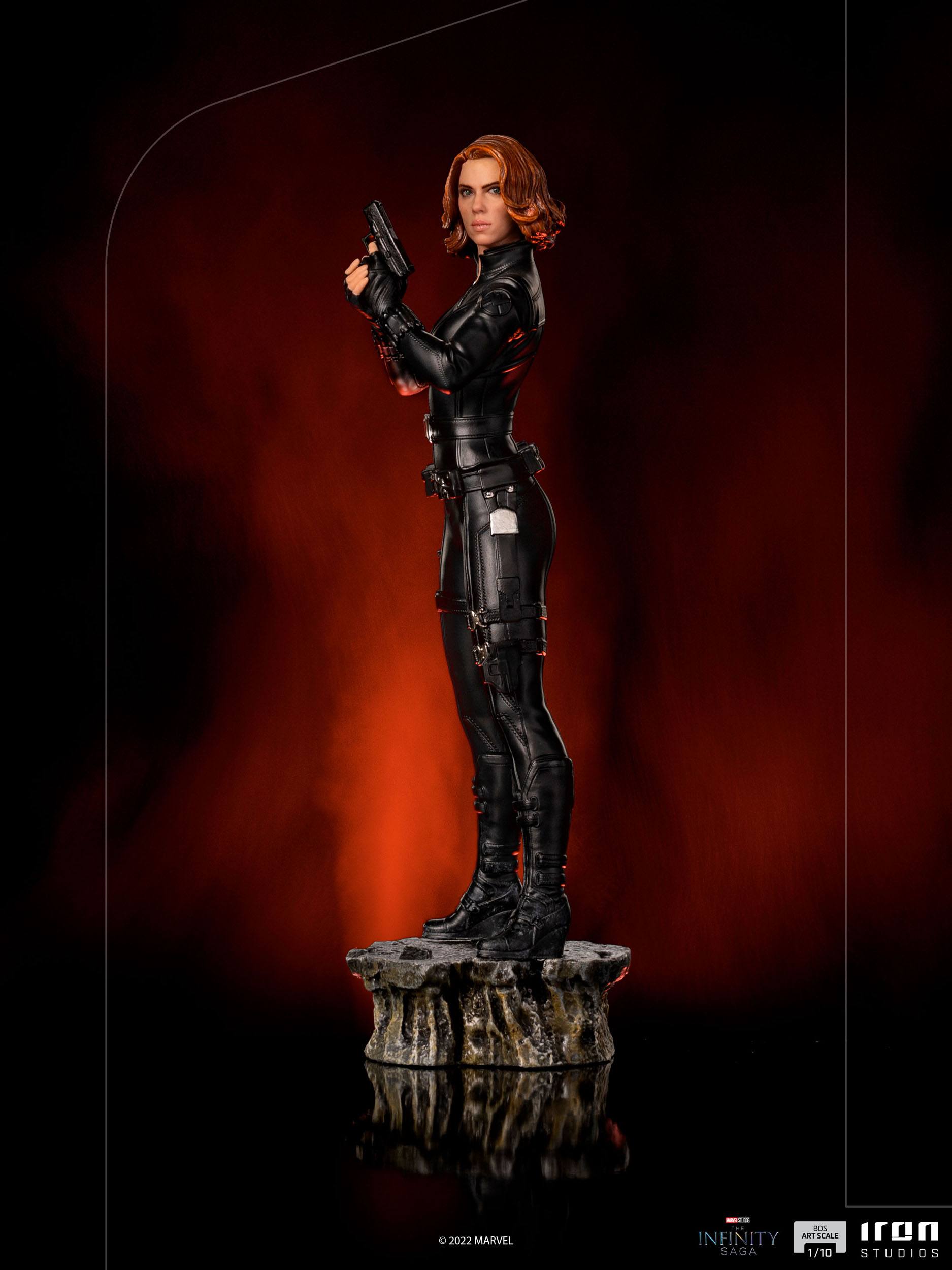 Iron Studios Collectible Marvel Avengers The Infinity Saga 1/10 BDS Art Scale Statue Figure of Black Widow in the Battle of New York