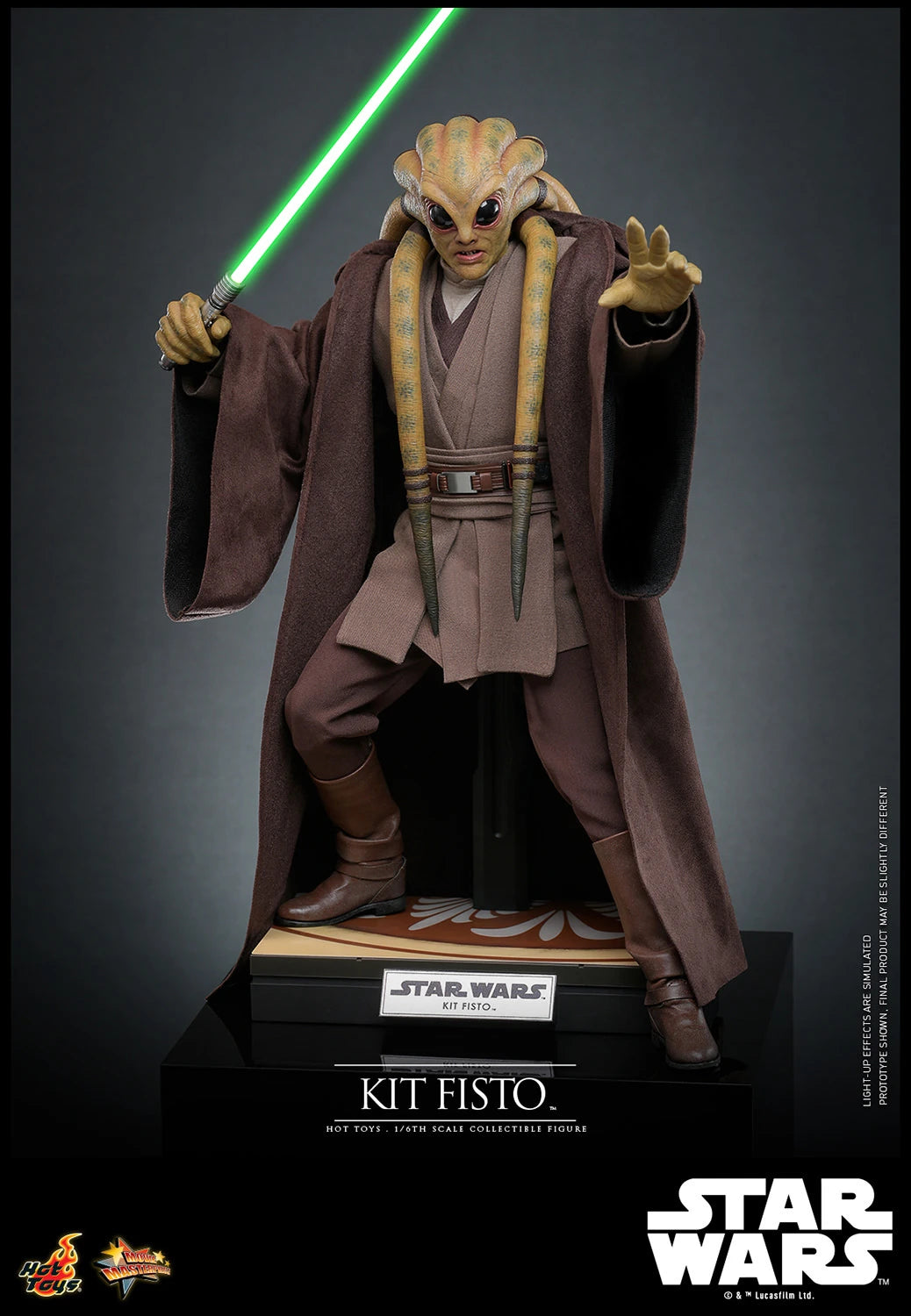 Hot Toys 1/6th Scale Collectible Star Wars Revenge of the Sith Kit Fisto Action Figure
