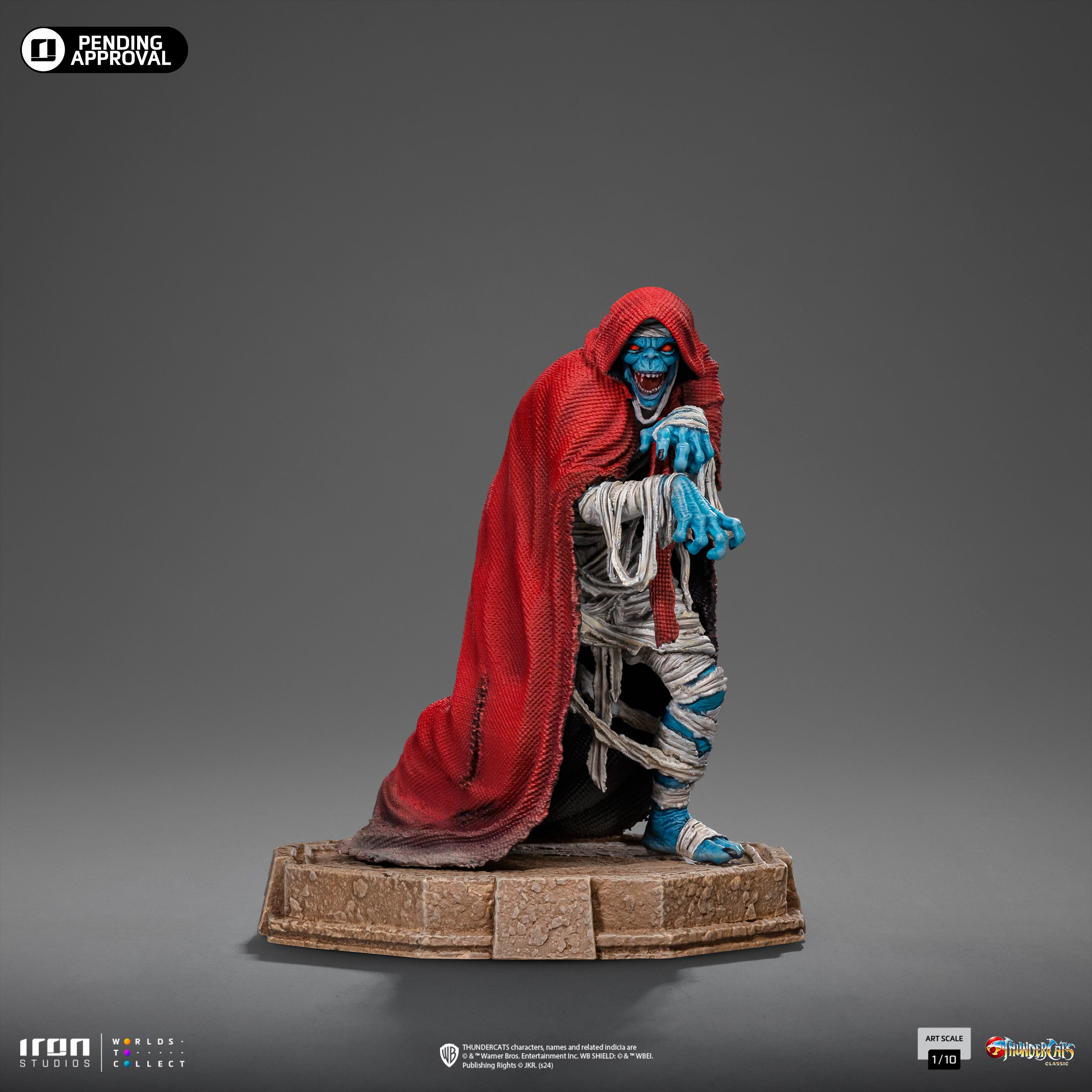 Limited Edition 1/10 Art Scale Iron Studios Statue of ThunderCats' Mumm-Ra in Decayed Form