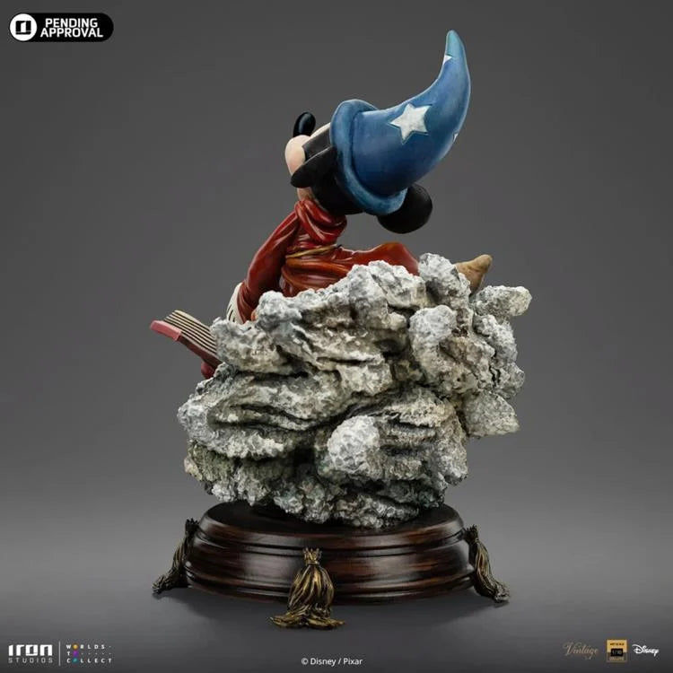 Iron Studios Limited Edition 1/10 Deluxe Art Scale Collectible Statue of Sorcerer Mickey from Disney's Fantasia