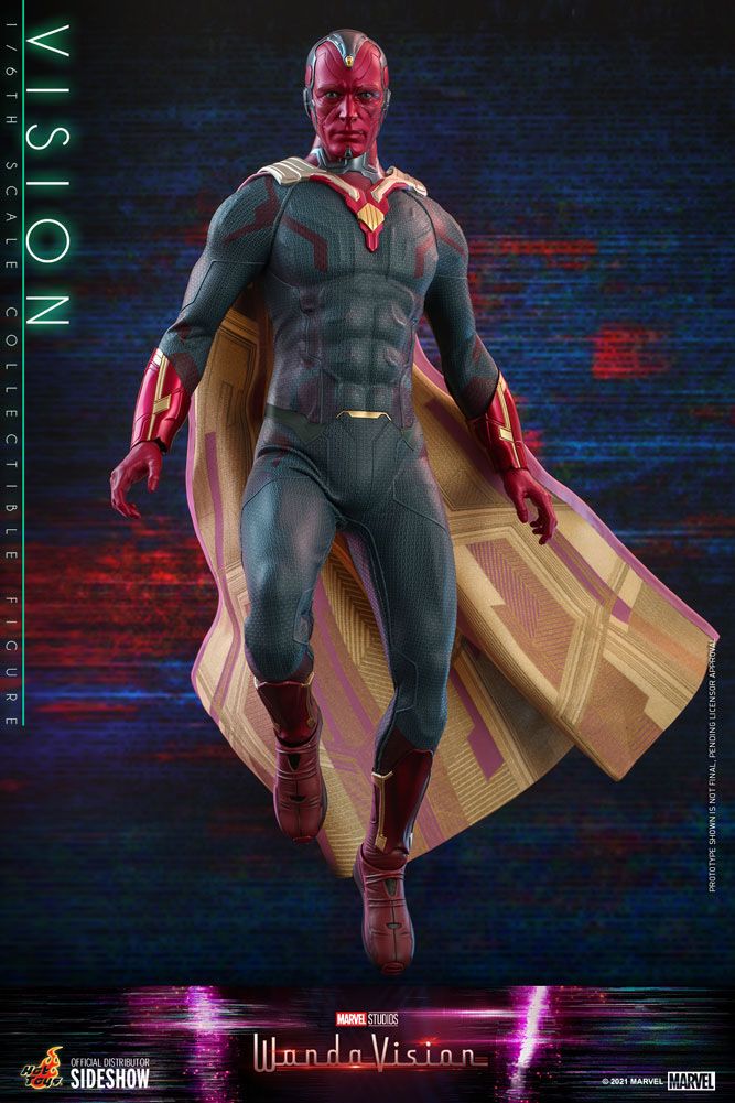 Hot Toys 1/6 Scale Marvel WandaVision Vision Collectible Figure