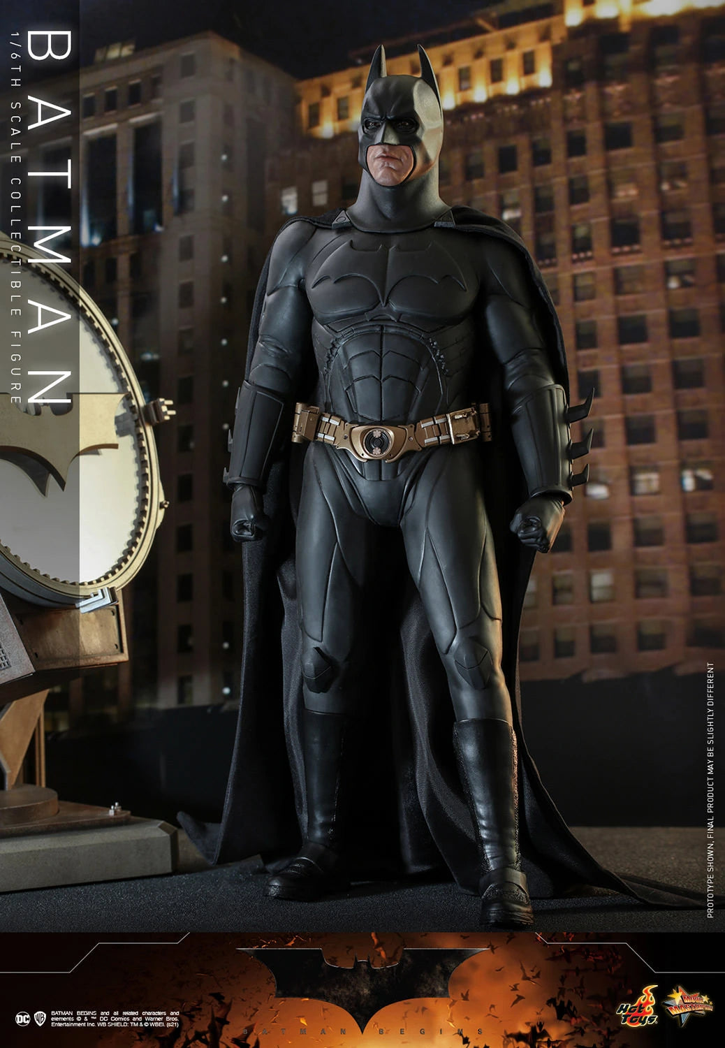 Hot Toys 1/6th Scale Collectible Figure of DC Batman from The Dark Knight and Batman Begins