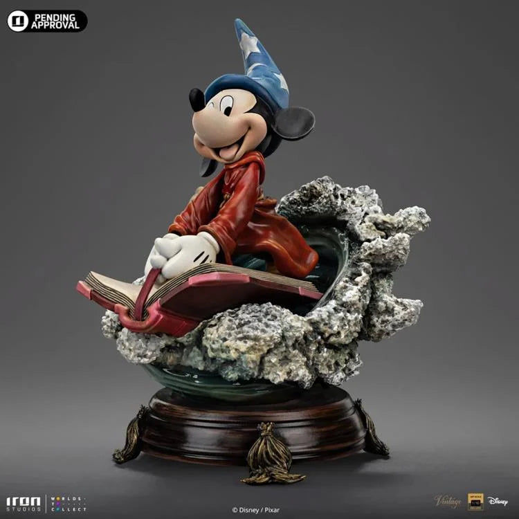 Iron Studios Limited Edition 1/10 Deluxe Art Scale Collectible Statue of Sorcerer Mickey from Disney's Fantasia