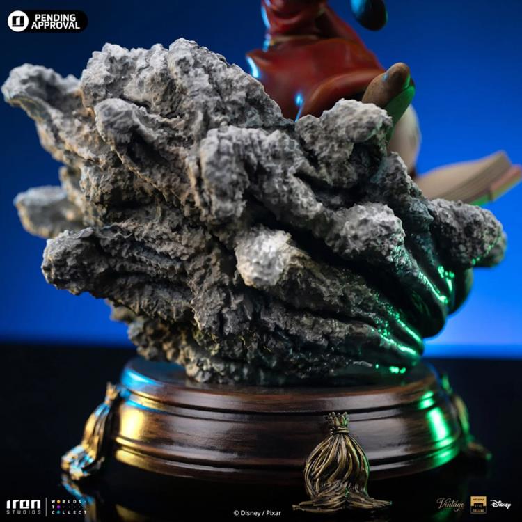Iron Studios Limited Edition 1/10 Deluxe Art Scale Collectible Statue of Sorcerer Mickey from Disney's Fantasia
