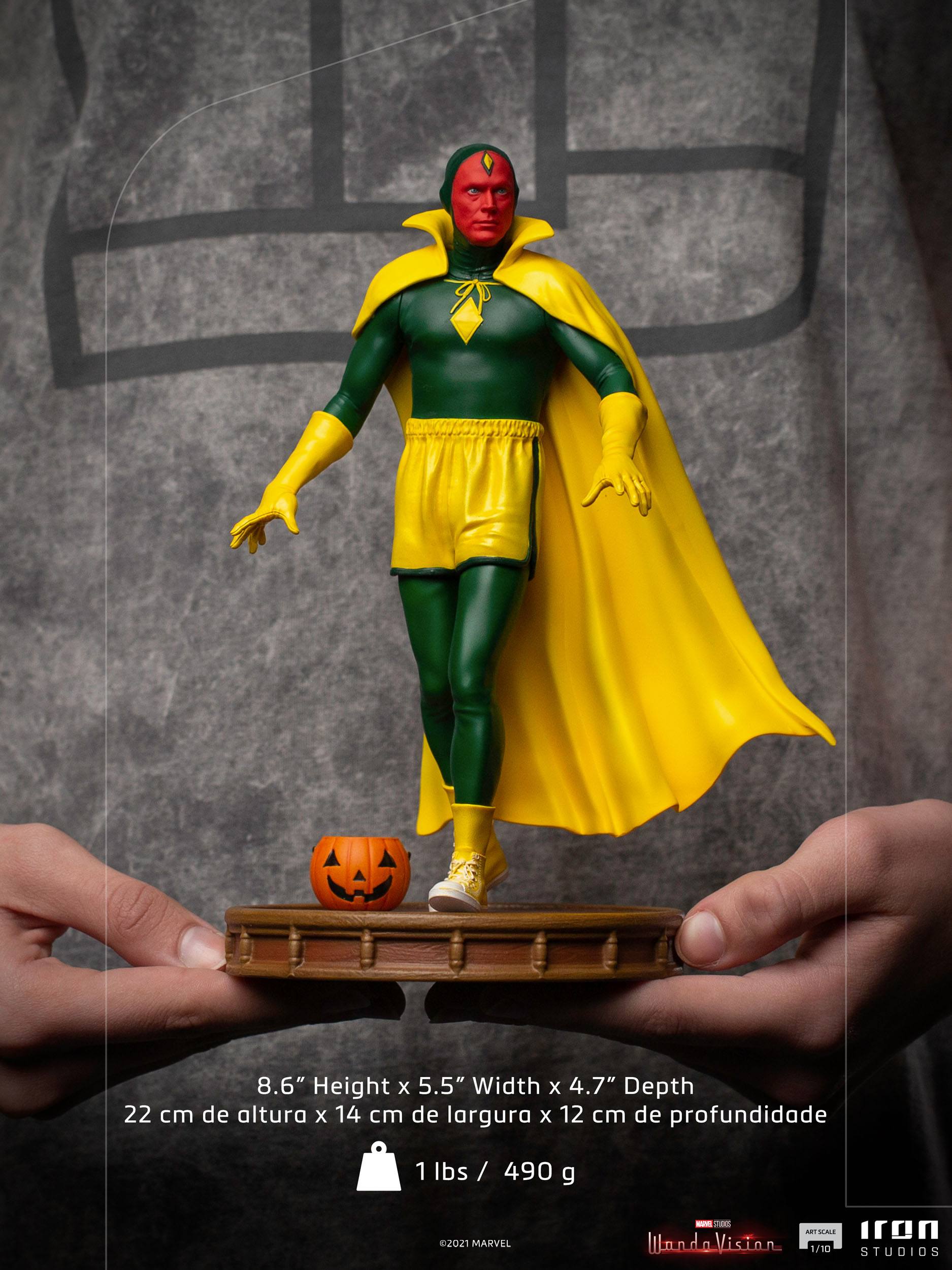 Iron Studios 1/10 Scale Art Collectible Statue - WandaVision Vision Halloween Edition