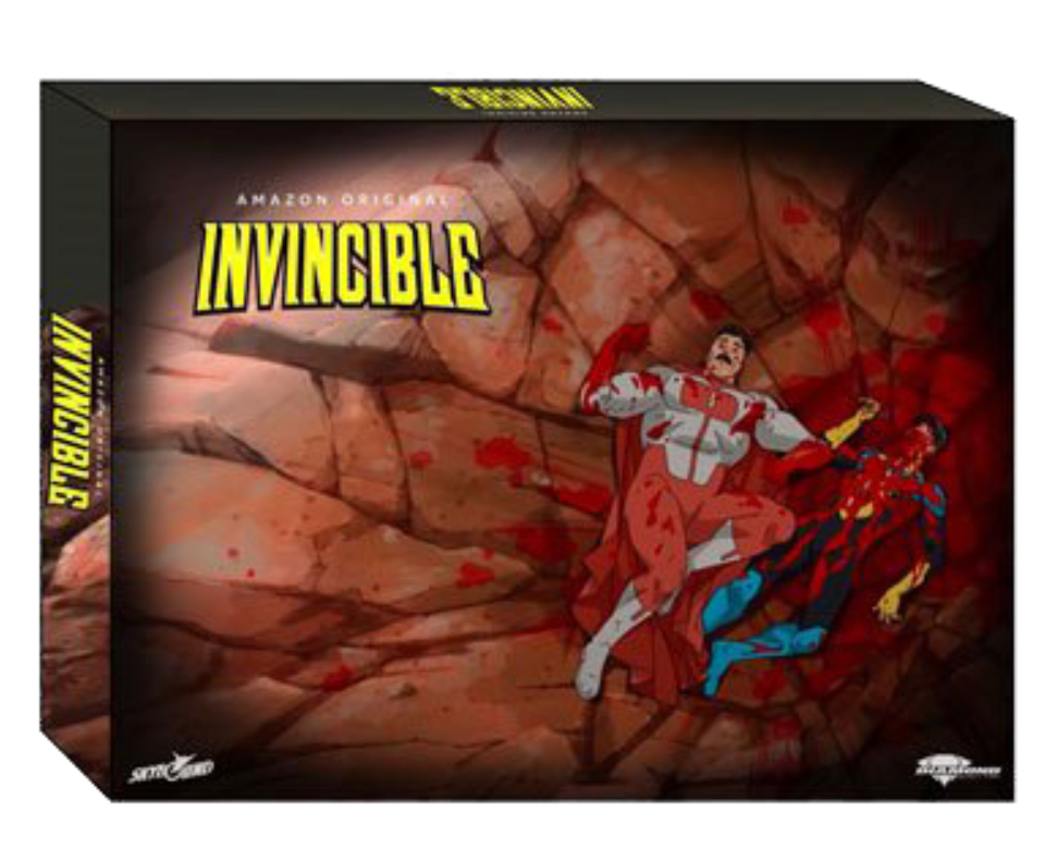 Exclusive Pre - Order Invincible Bloody Omni - Man and Invincible Deluxe 7 - Inch Scale Action Figure Two - Pack, Expected Arrival January - March