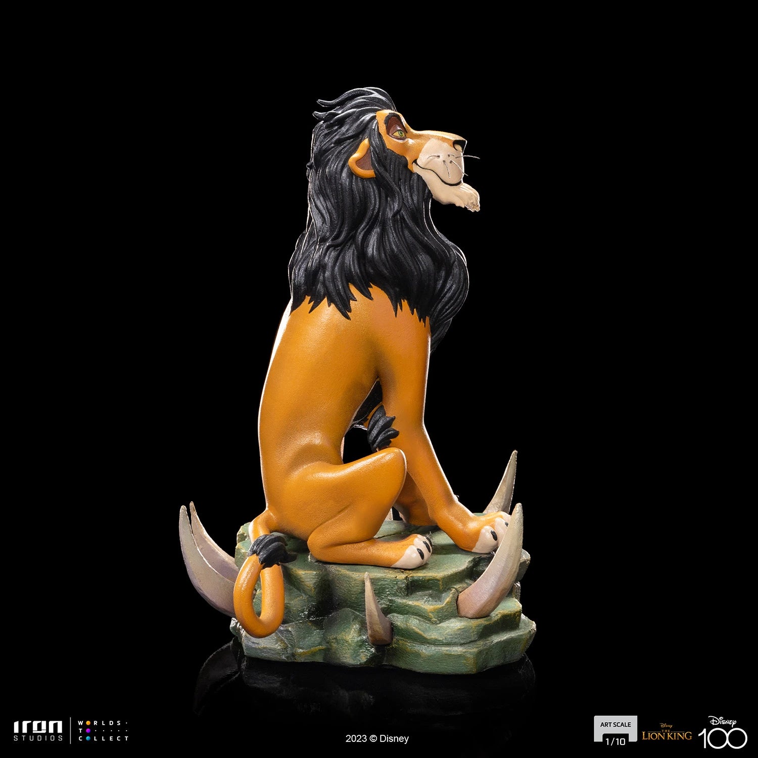 Iron Studios Collectible Disney The Lion King 1/10 Art Scale Statue Featuring the Infamous Scar