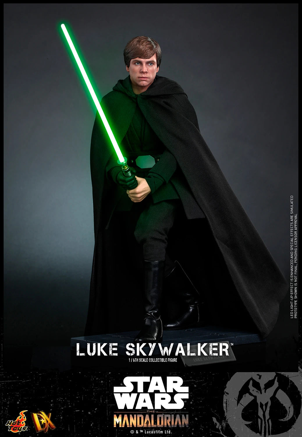 Hot Toys 1/6th Scale Collectible Luke Skywalker Jedi Knight Action Figure