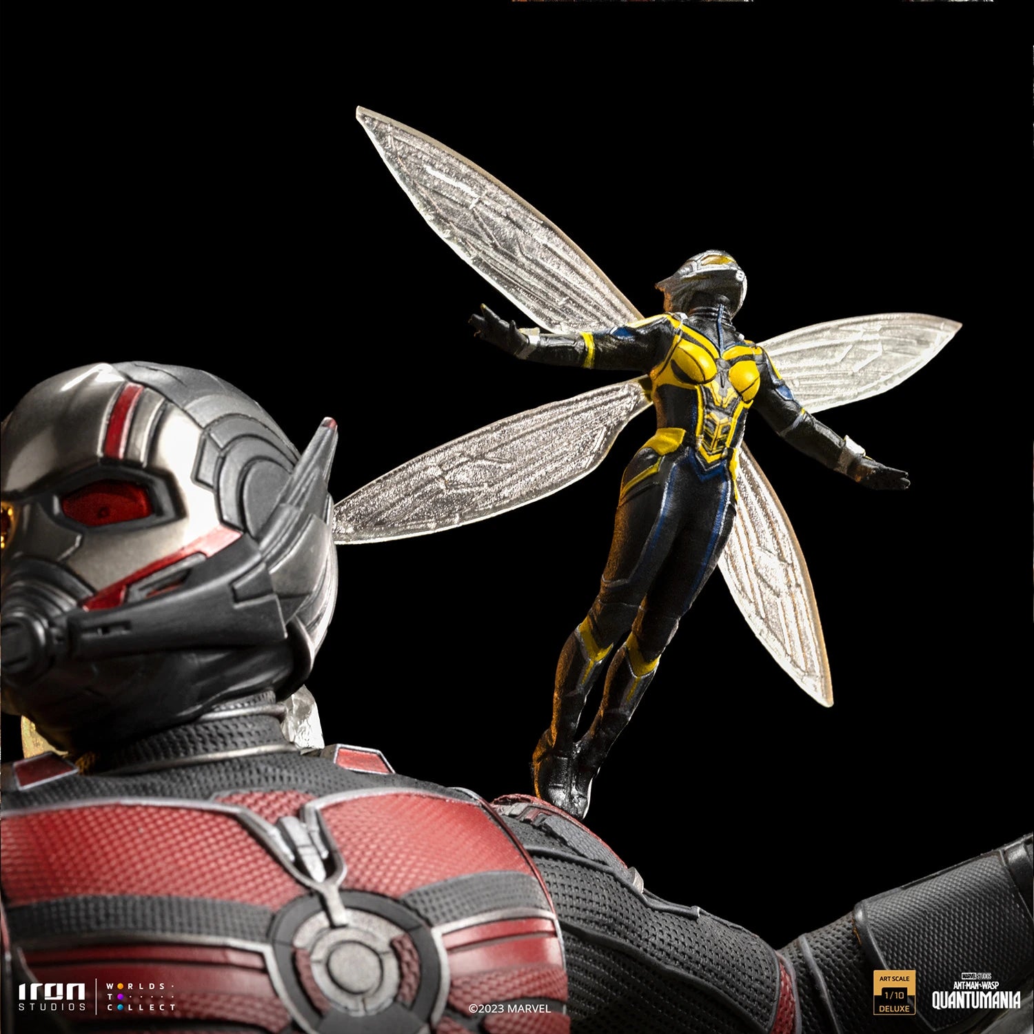 Iron Studios 1/10 Deluxe Art Scale Ant - Man and the Wasp Statue from Quantumania
