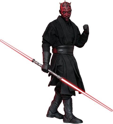 Hot Toys 1/6th Scale Collectible Action Figure of Darth Maul from Star Wars: The Phantom Menace