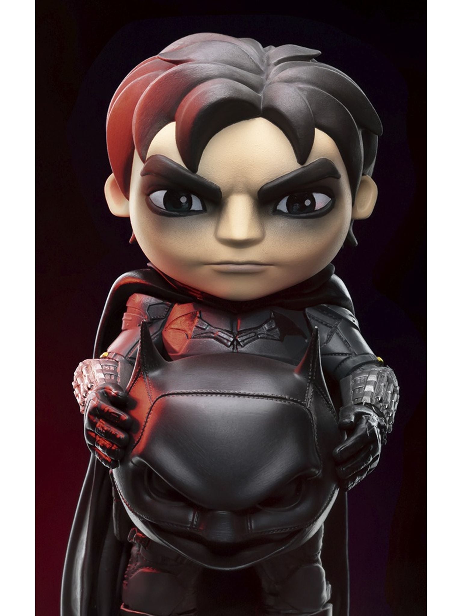 Iron Studios Collectible The Batman MiniCo Unmasked Batman Statue Inspired by the 2022 Movie