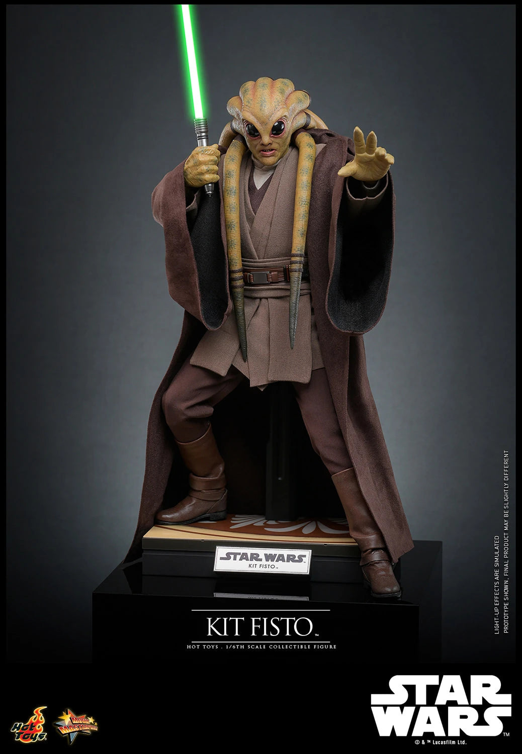 Hot Toys 1/6th Scale Collectible Star Wars Revenge of the Sith Kit Fisto Action Figure