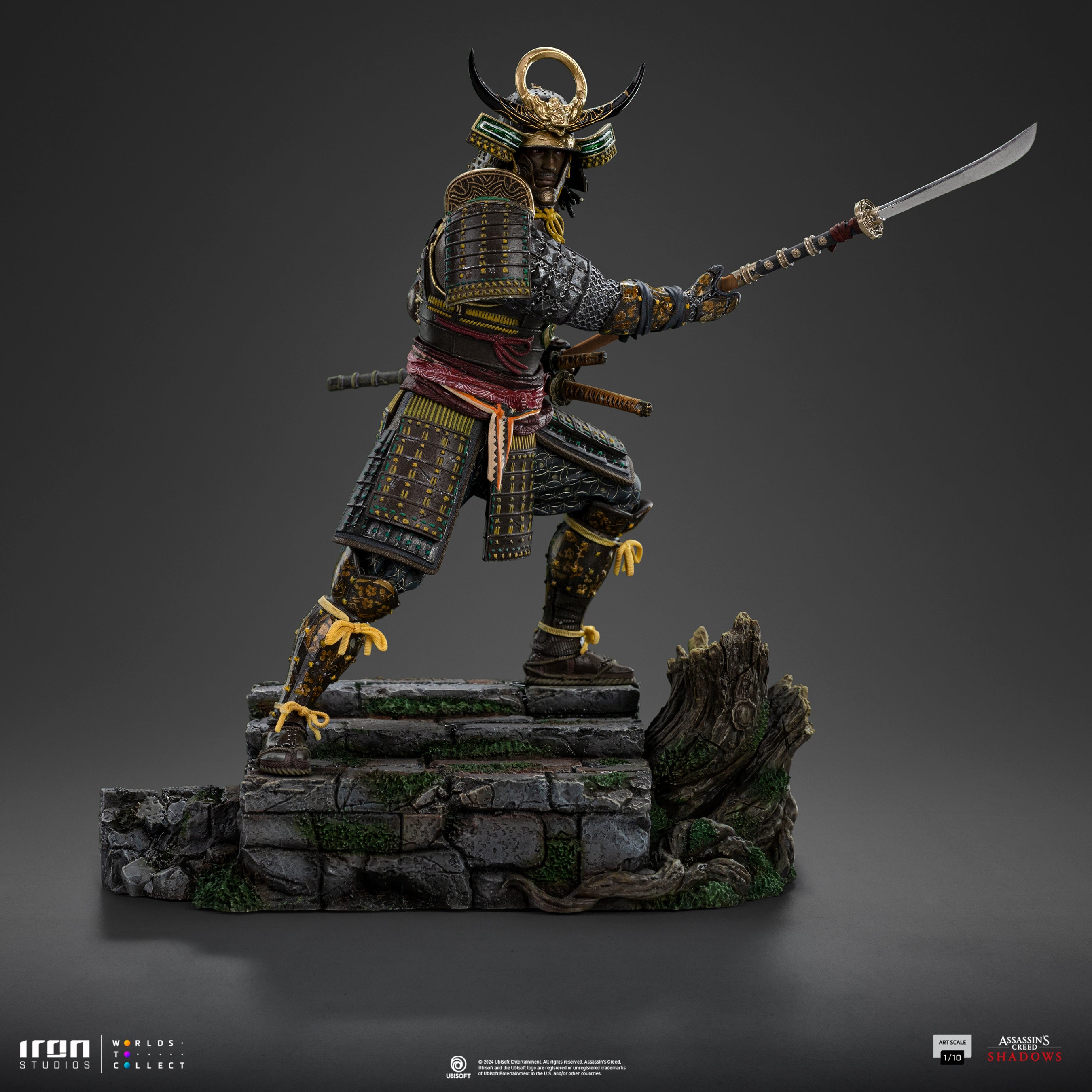 Iron Studios 1/10 Art Scale Limited Edition Assassin's Creed Shadows Yasuke Statue