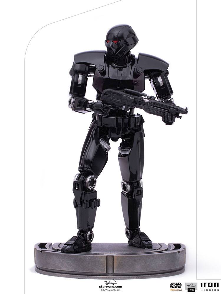 Iron Studios Collectible Star Wars The Mandalorian BDS 1/10 Art Scale Statue of the Fearsome Dark Trooper