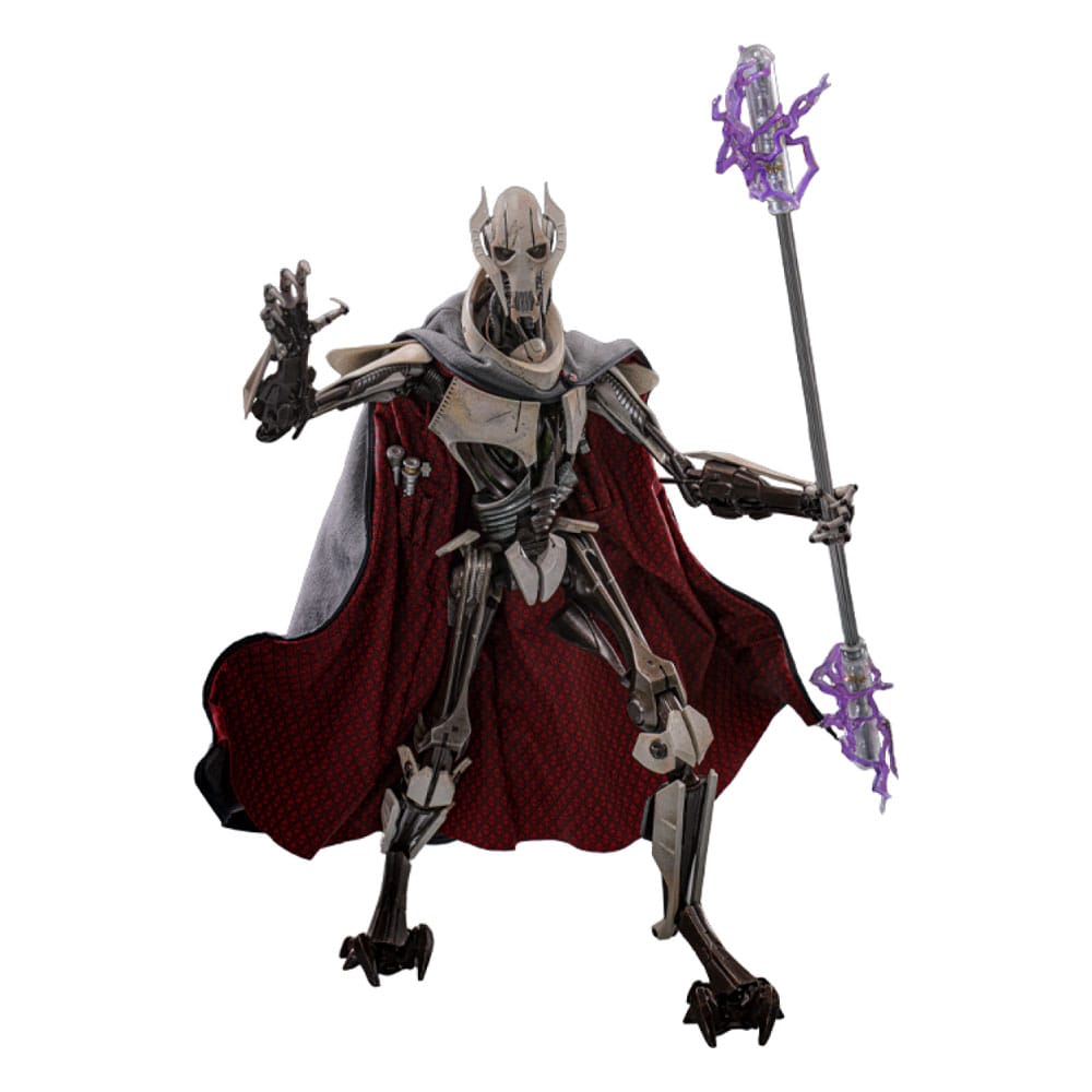 Hot Toys Highly Detailed 1/6th Scale Collectible Figure of General Grievous from Star Wars: Revenge of the Sith