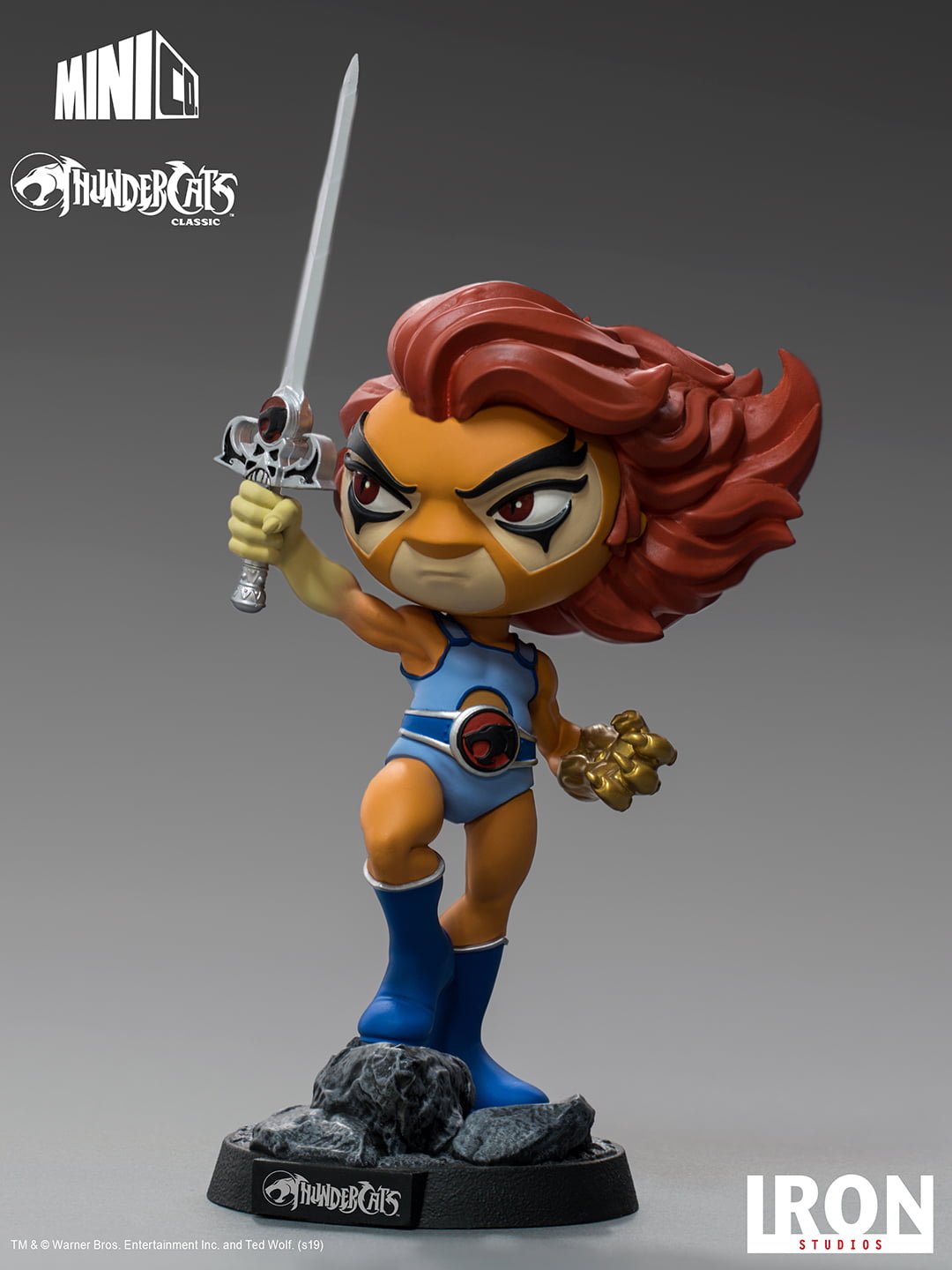 Iron Studios Licensed MiniCo Collectible Statue of Thundercats' Lion - O