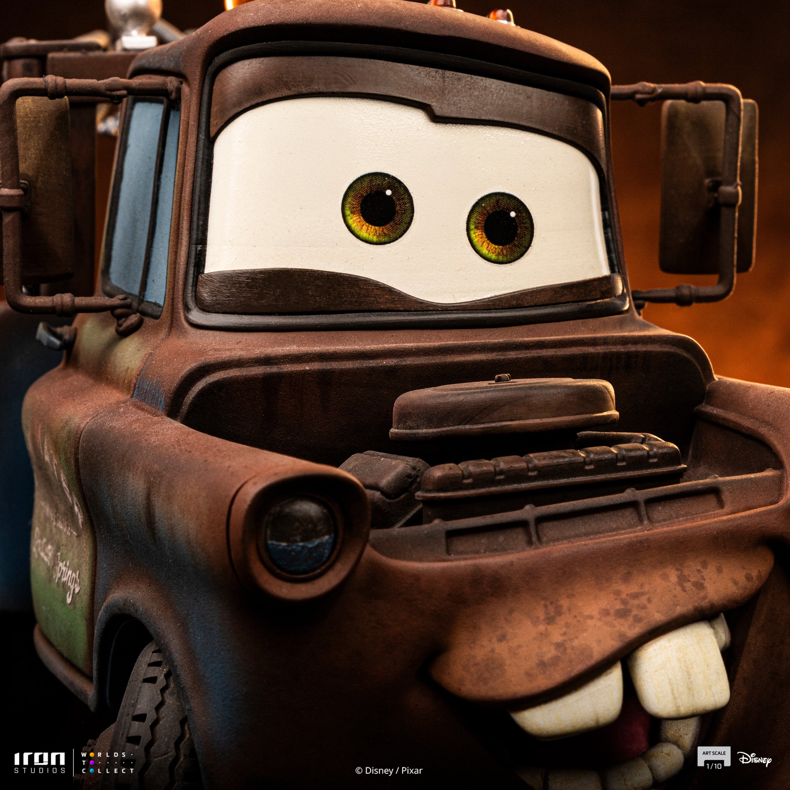 Iron Studios Limited Edition 1/10 Scale Collectible Statue of Disney Pixar Cars' Tow Mater