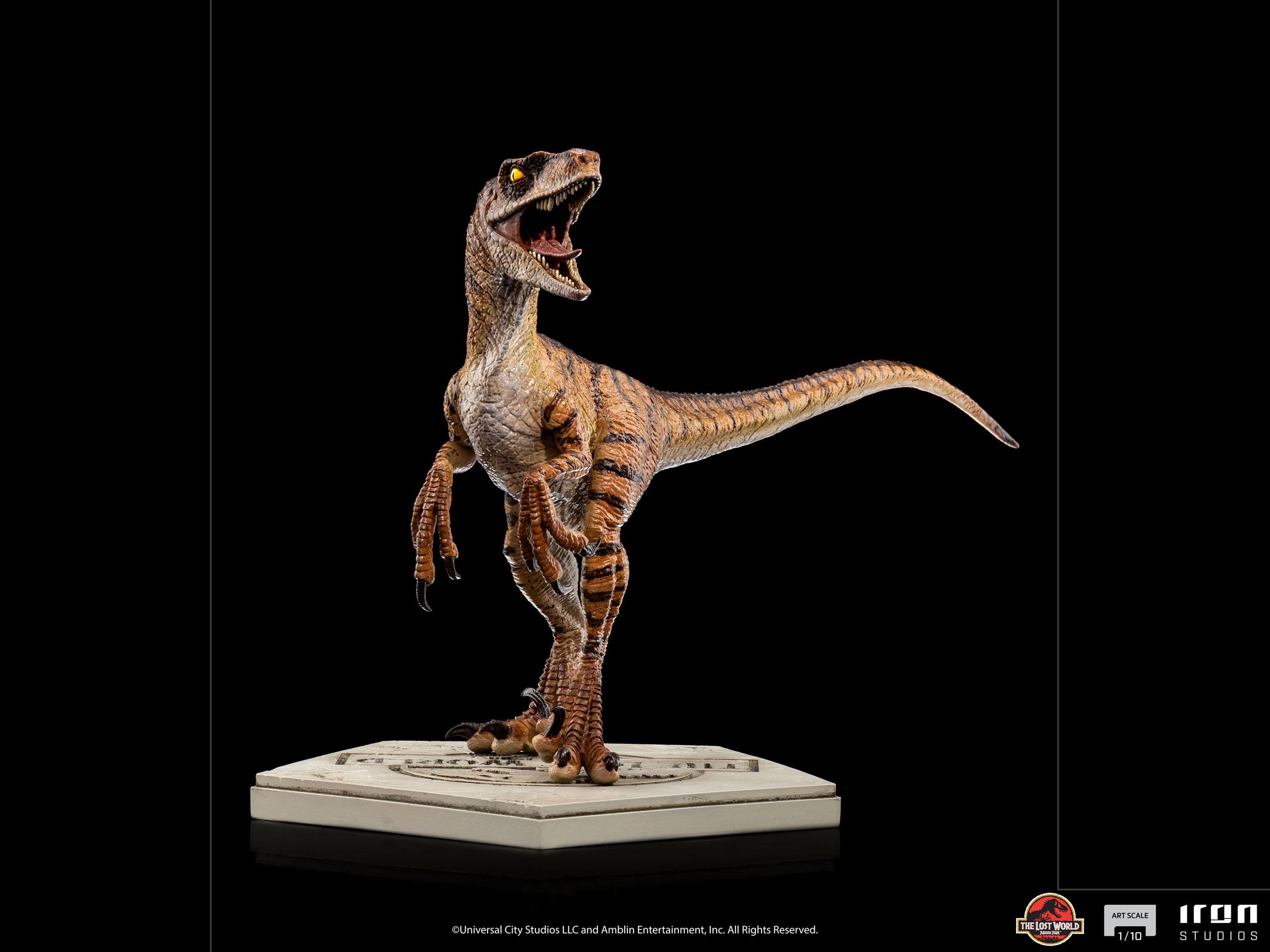 Iron Studios 1/10 Art Scale Jurassic World The Lost World Velociraptor Statue