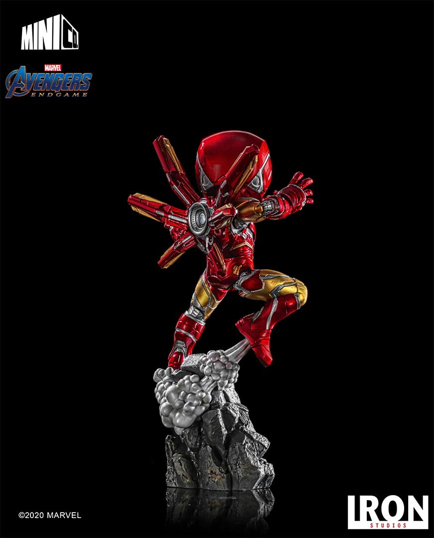 Iron Studios MiniCo Collectible Statue of Iron Man from Avengers Endgame