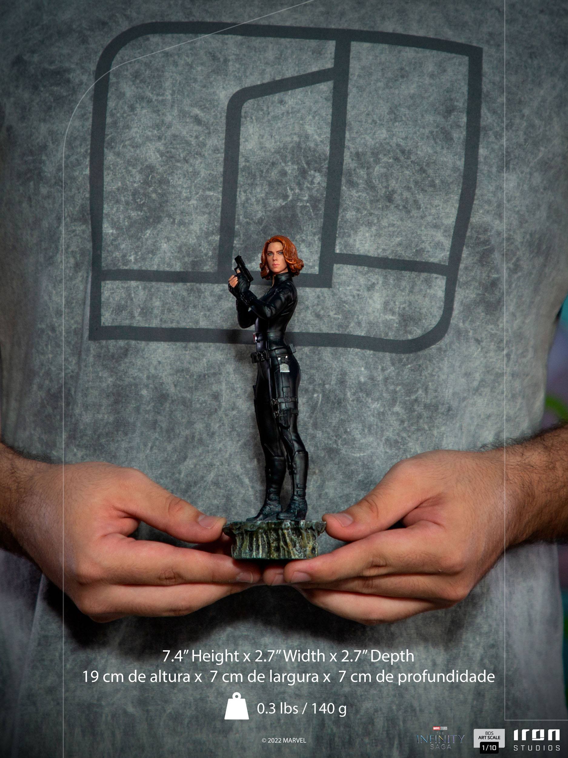 Iron Studios Collectible Marvel Avengers The Infinity Saga 1/10 BDS Art Scale Statue Figure of Black Widow in the Battle of New York