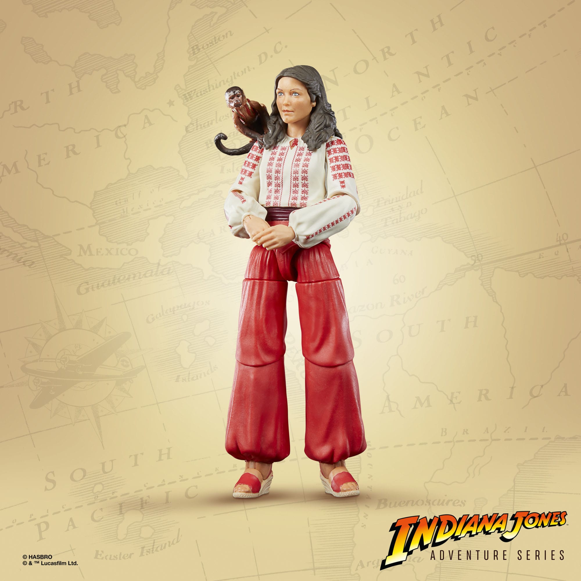 Indiana Jones Adventure Series Collectible 6 - inch Scale Marion Ravenwood Action Figure Toy