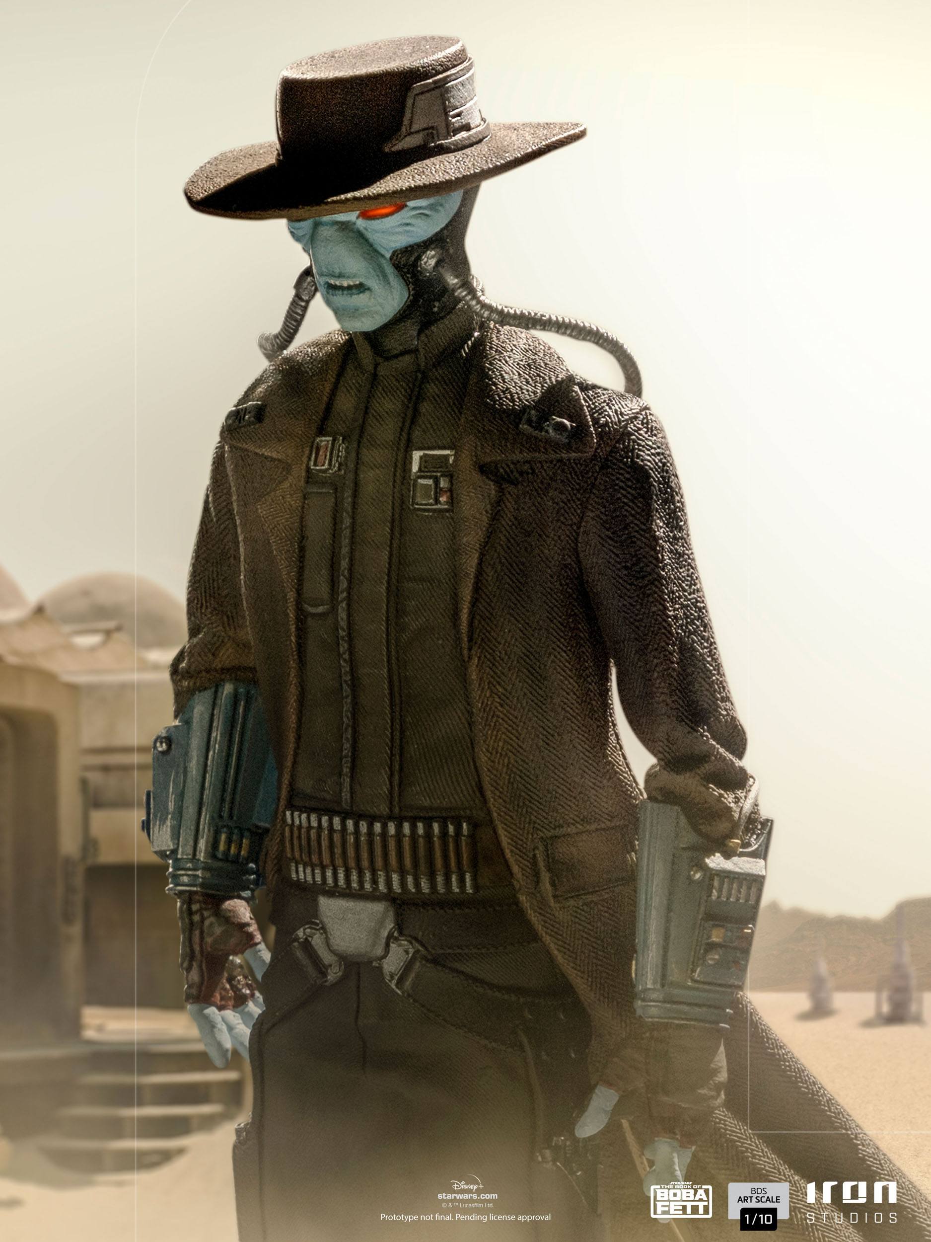 Iron Studios Collectible 1/10 Art Scale Statue of Star Wars: The Book of Boba Fett - Cad Bane