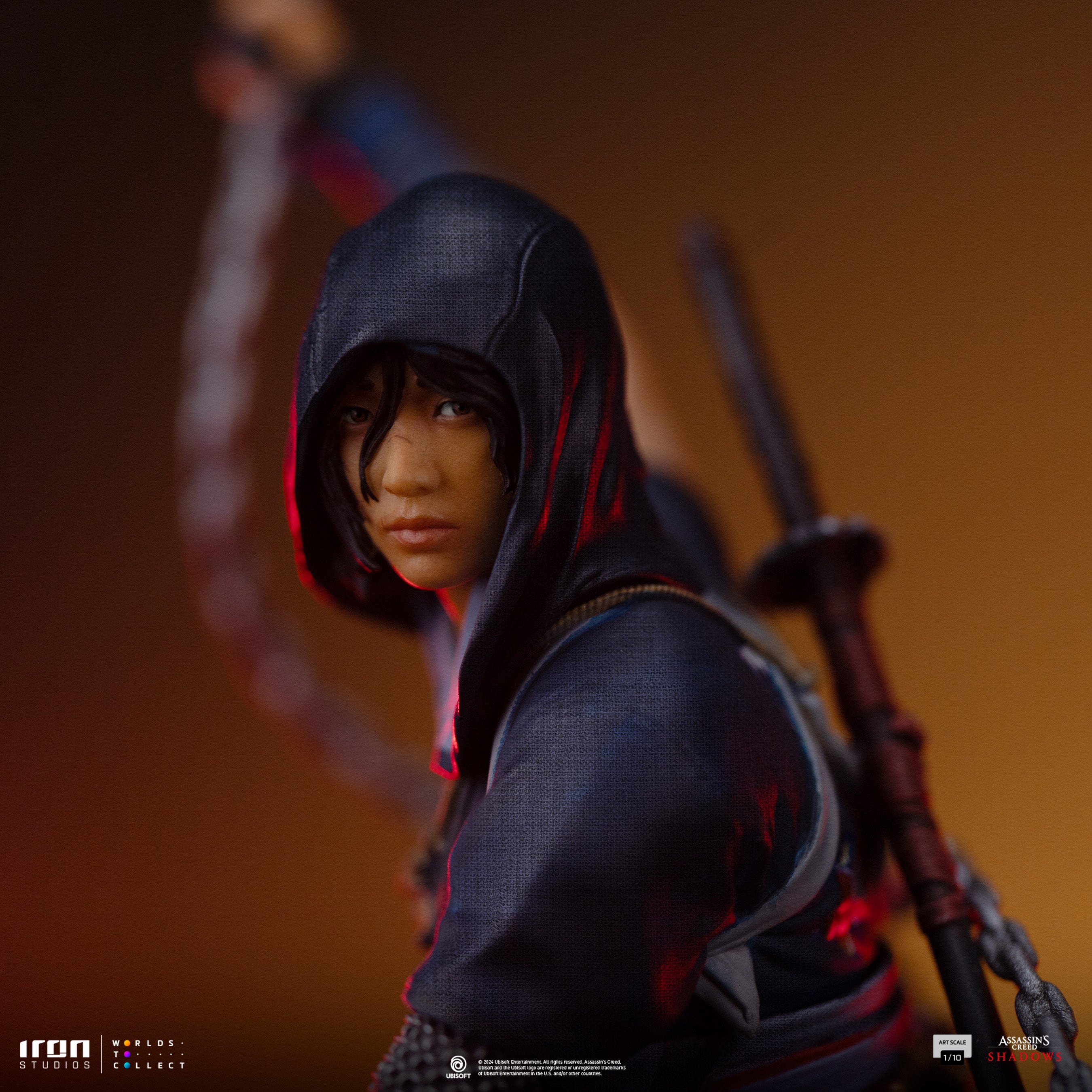 Limited Edition 1/10 Art Scale Iron Studios Assassin's Creed Shadows Naoe Collectible Statue