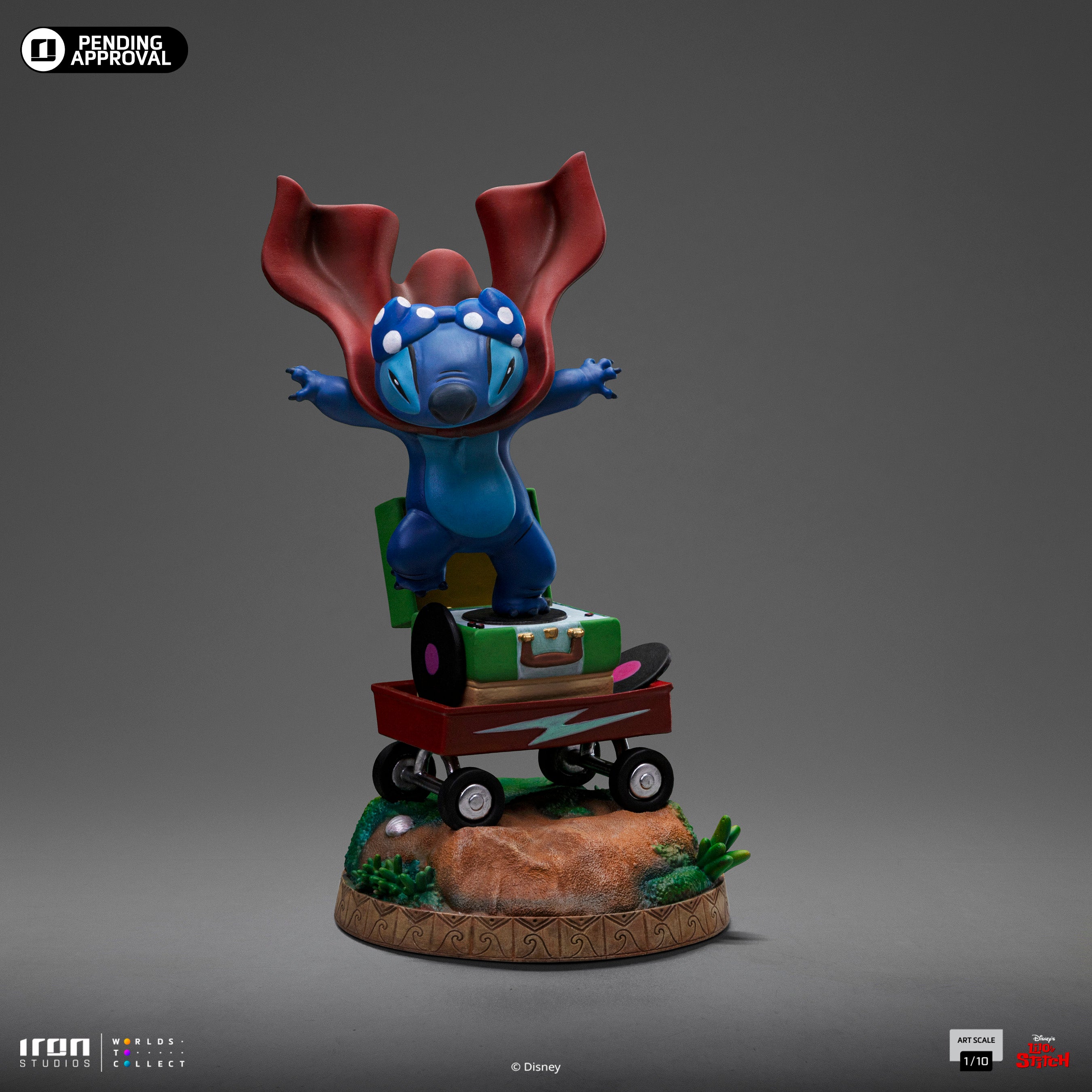 Iron Studios Limited Edition 1/10 Art Scale Lilo & Stitch Laundry Stitch Statue