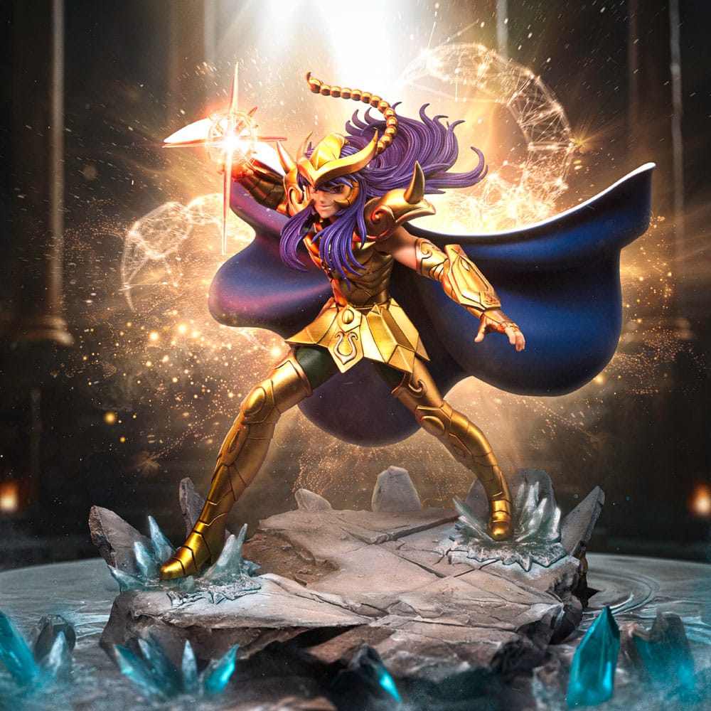 Iron Studios 1/10 Art Scale Limited Edition Saint Seiya Scorpio Milo Statue