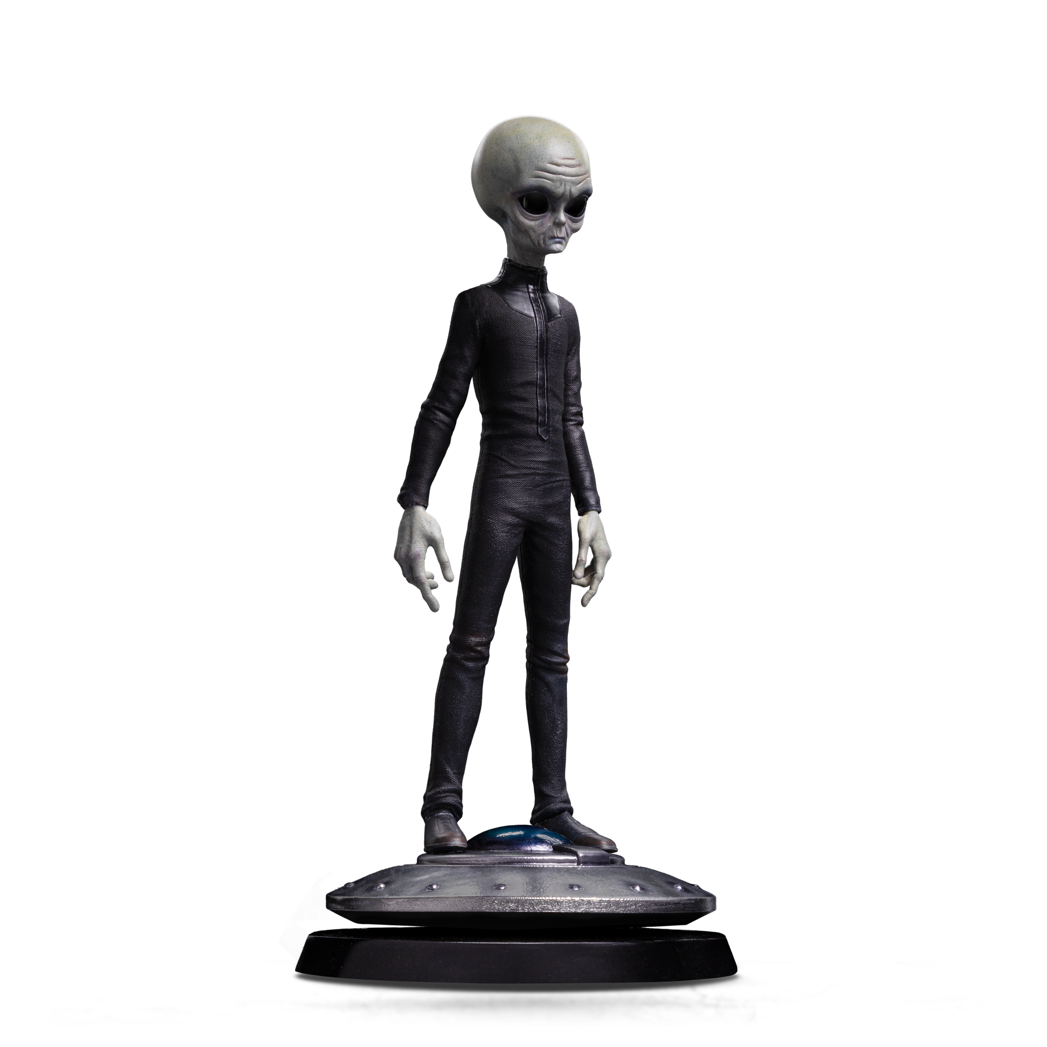 Iron Studios 1/10 Art Scale Limited Edition Grey Alien Statue - 'I Want to Believe'