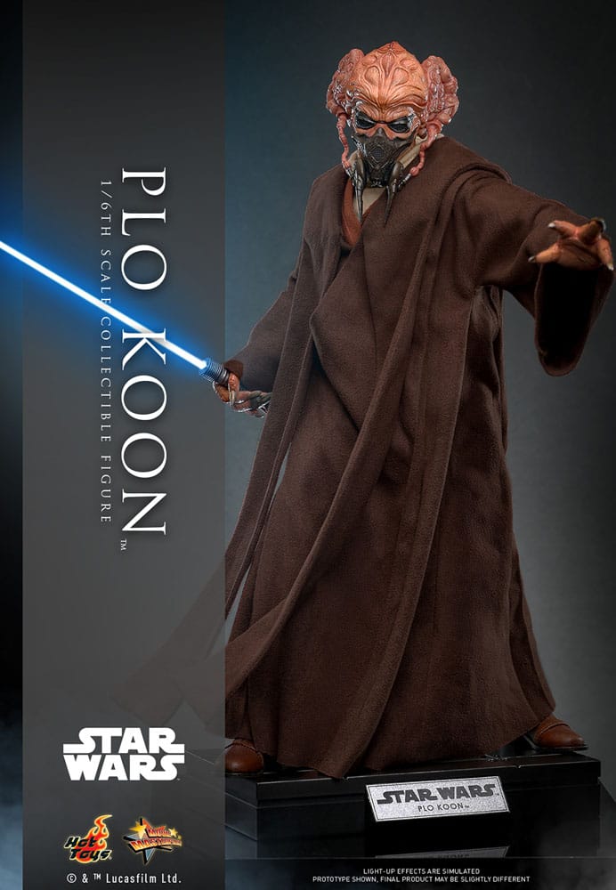 Hot Toys Highly Detailed 1/6th Scale Collectible Figure of Plo Koon from Star Wars: Revenge of the Sith