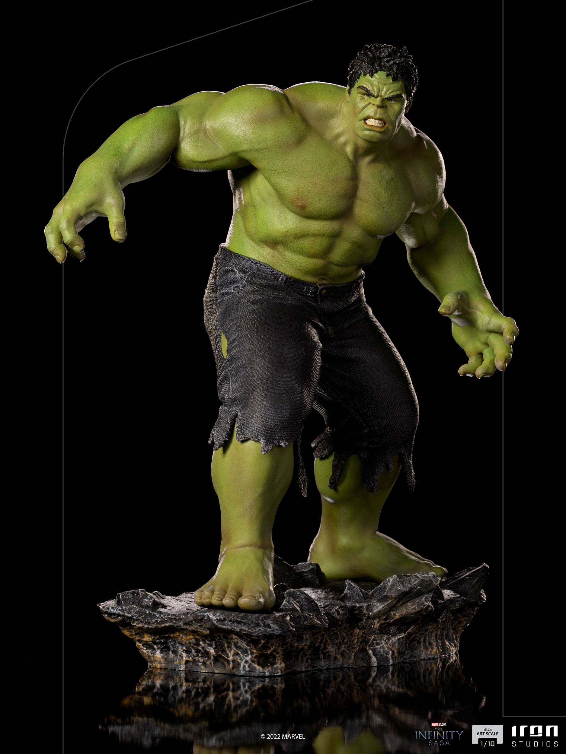 Iron Studios 1/10 BDS Art Scale Marvel Avengers Infinity Saga Hulk NY Battle Figure