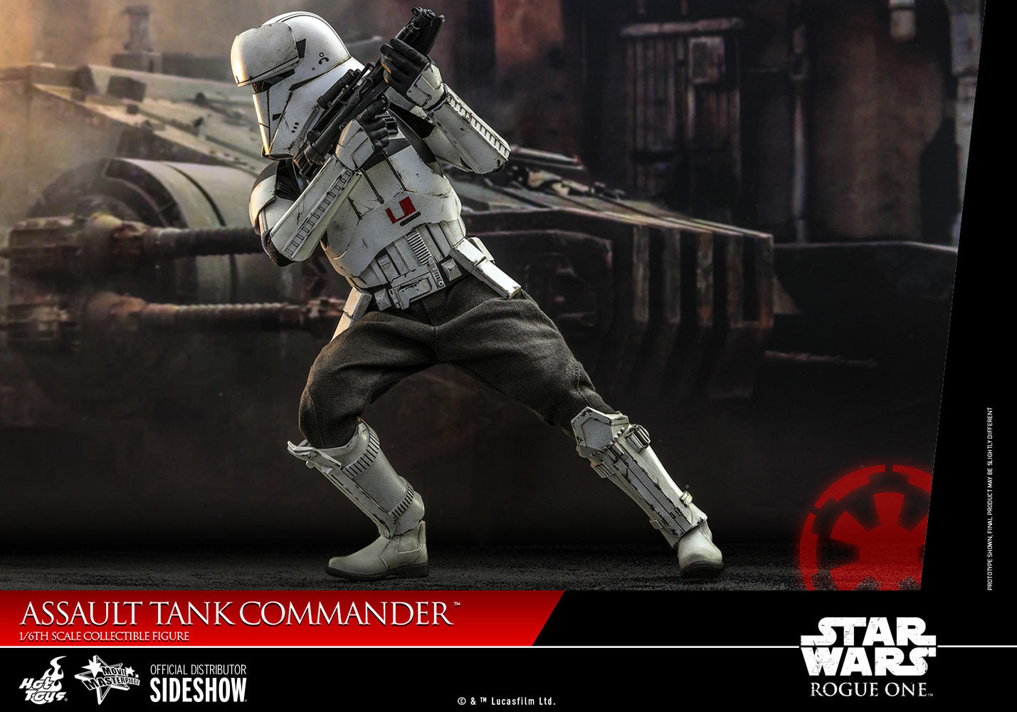 Hot Toys 1/6 Scale Star Wars Rogue One Authentic Assault Tank Commander Action Figure