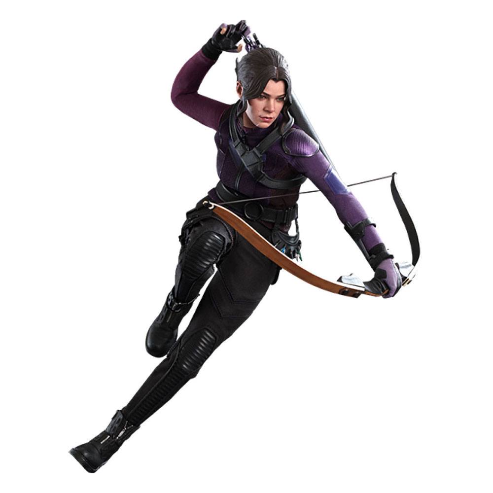 Hot Toys High - Quality 1:6 Scale Masterpiece Action Figure of Hawkeye's Kate Bishop, Measuring 28 cm