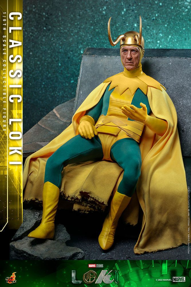 Hot Toys 1:6 Scale Classic Loki 31 cm Action Figure Collectible from Marvel's Loki Series